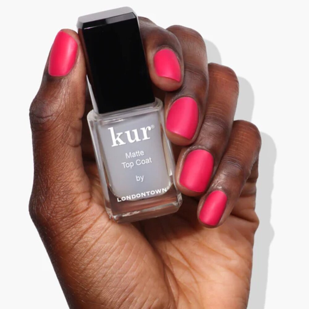 🙌 2/$55 NIB Londontown Kur Matte Top Coat Full Size 12mL